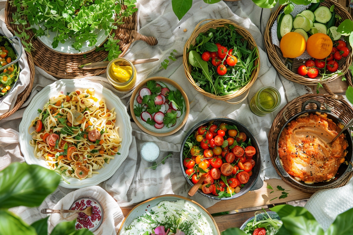 Inspiration culinaire : des plats légers et rafraîchissants