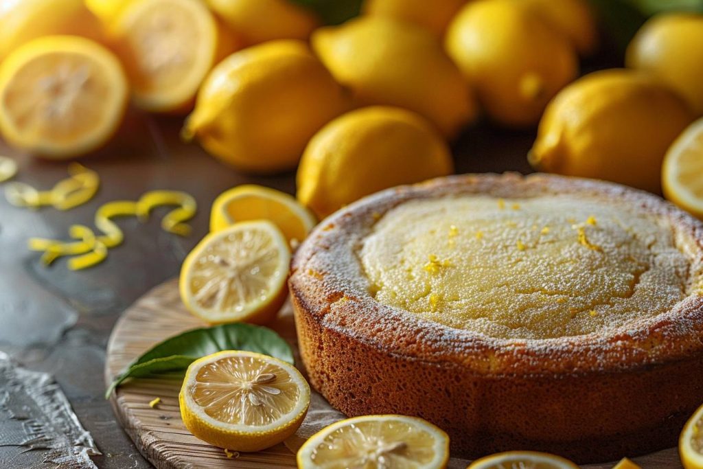Découvrez la magie du gâteau moelleux au citron