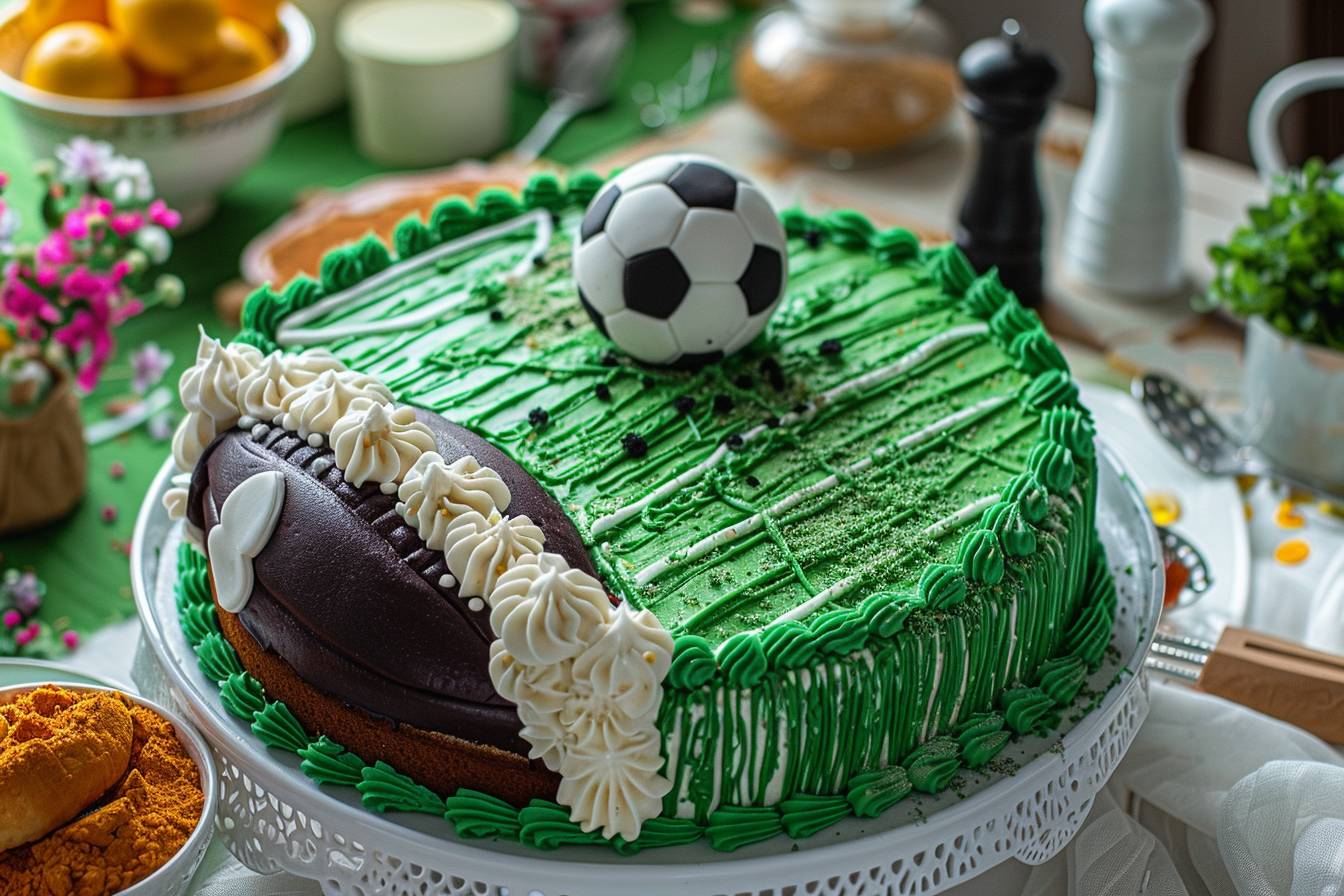 Ingrédients et matériel : la base de votre gâteau foot