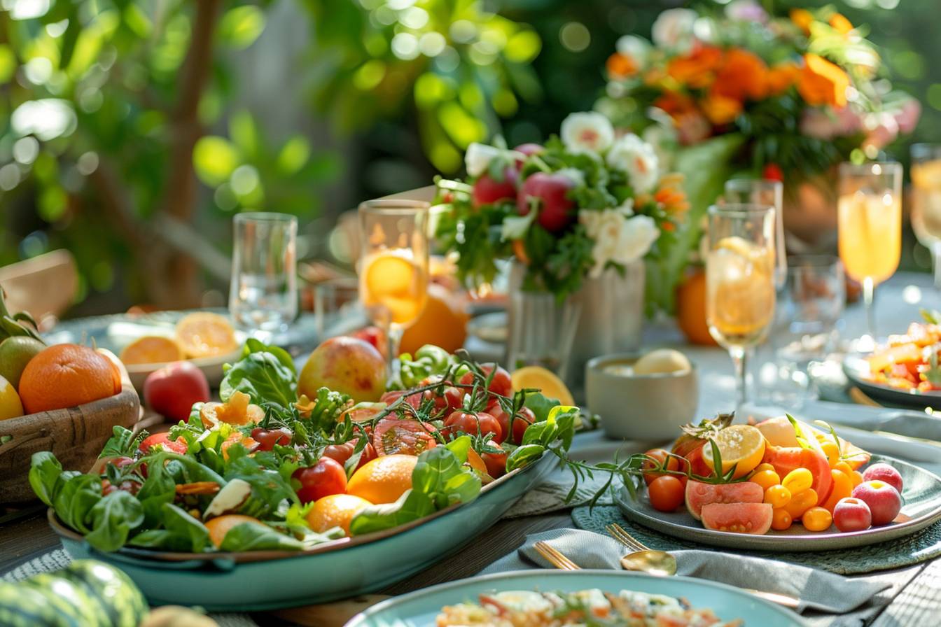 Inspiration culinaire : des plats légers et rafraîchissants