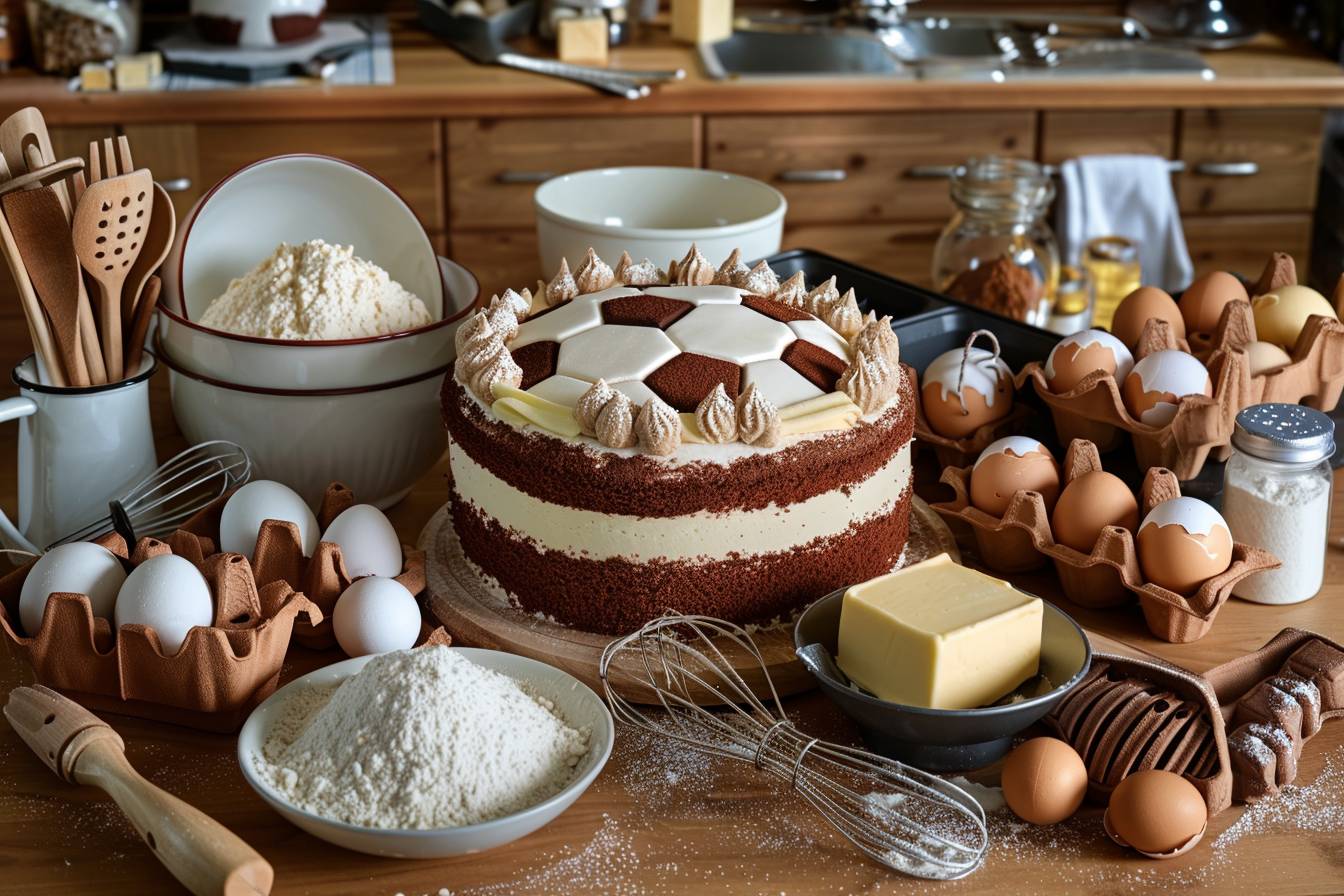 Ingrédients et matériel nécessaires pour votre gâteau