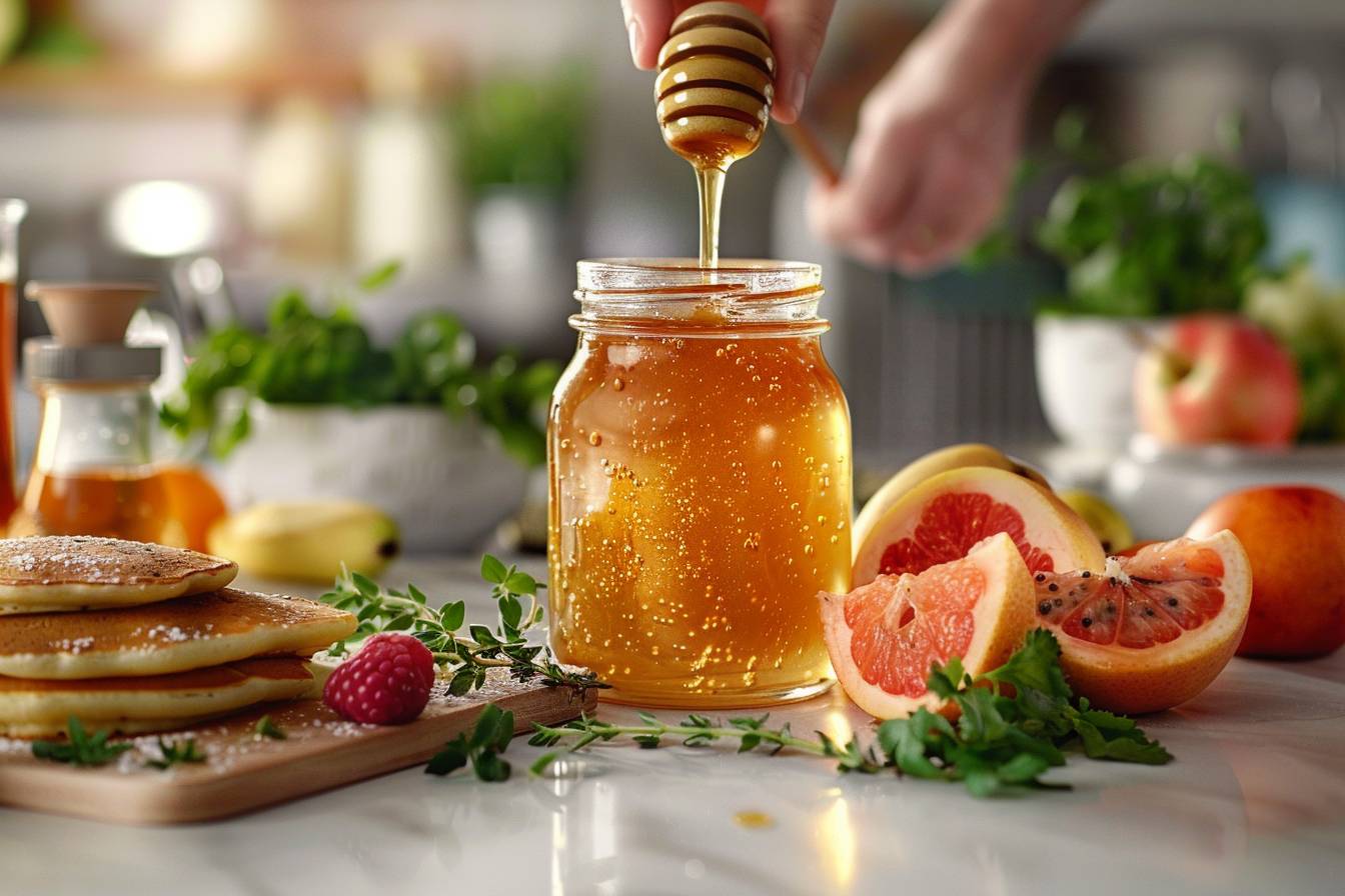 Le sirop de miel dans les recettes modernes