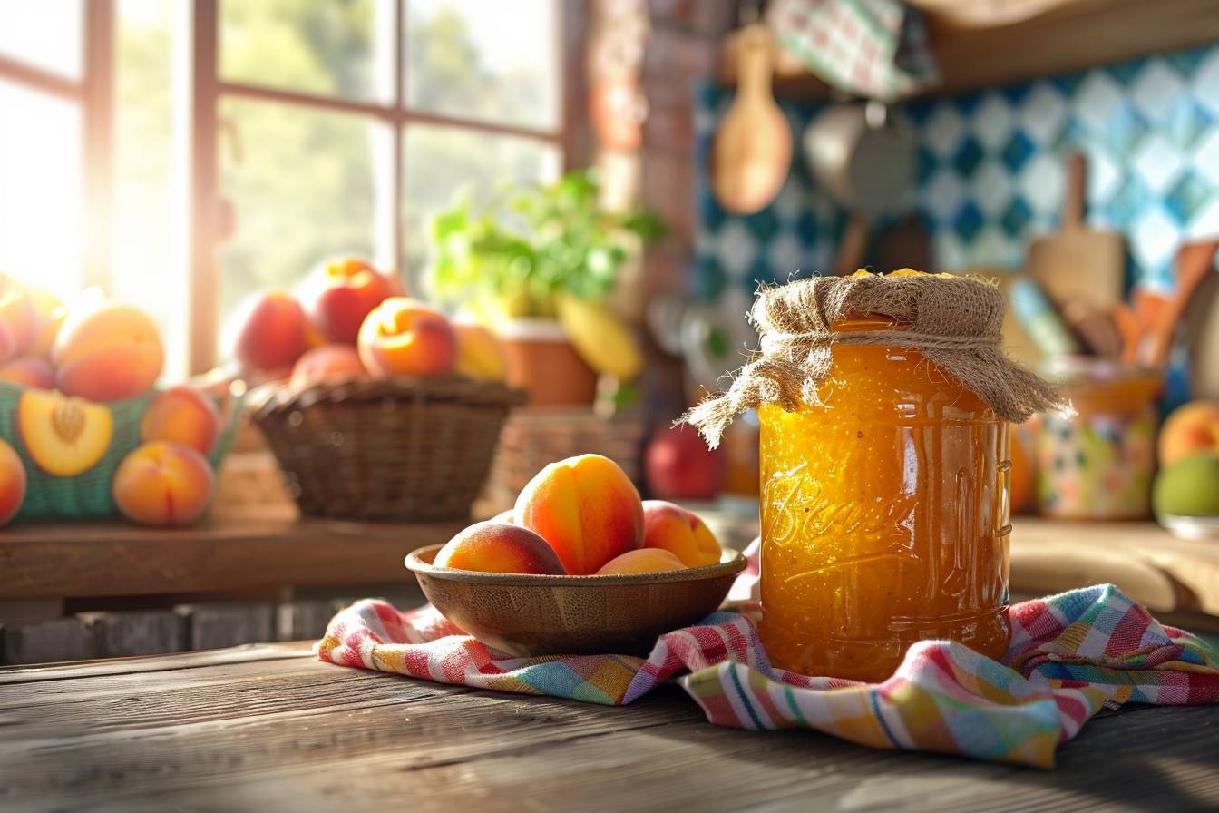 Méthodes créatives pour personnaliser votre confiture de pêches